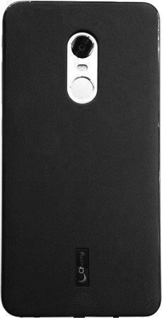 Силиконовый чехол для Xiaomi Redmi Note 4X Cherry Silicone Case (Black/Черный) 