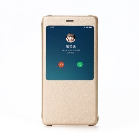 Чехол-книжка для Xiaomi Redmi Note 4X Original Case (Gold/Золотой) 