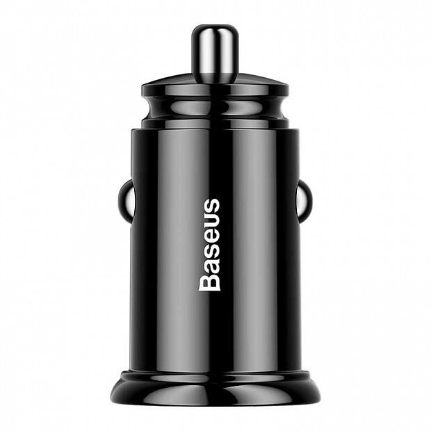 Автомобильное ЗУ Baseus Gentleman 4.8A Dual-USB Car Charger CCALL-GB01 (Black/Черный) 