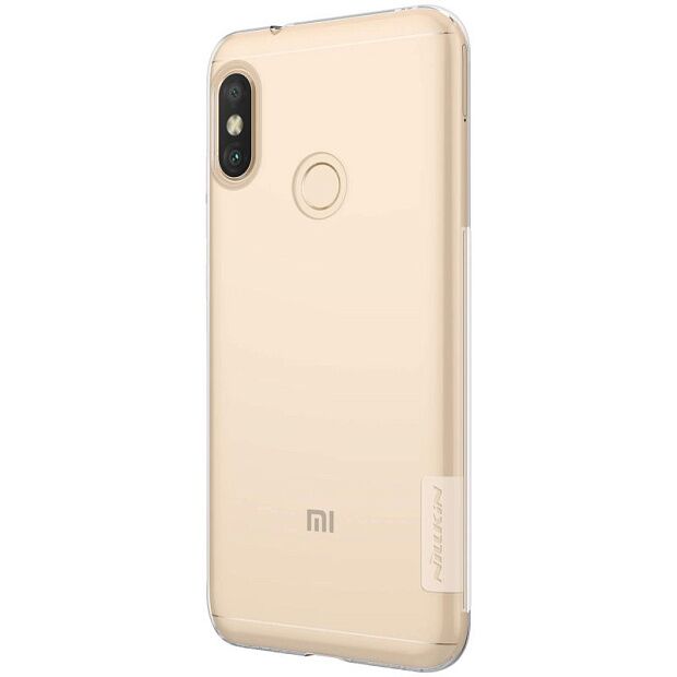 Чехол для Xiaomi Mi A2 Lite/Redmi 6 Pro Nillkin Nature TPU Case (White/Белый) - 5