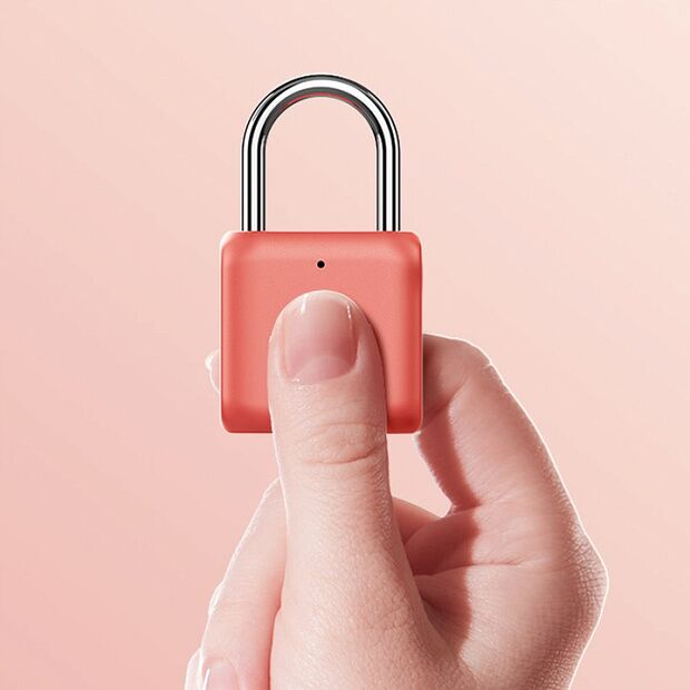 Умный замок с отпечатком пальца Xiaomi Smart Fingerprint Padlock Kitty (Pink) - 3