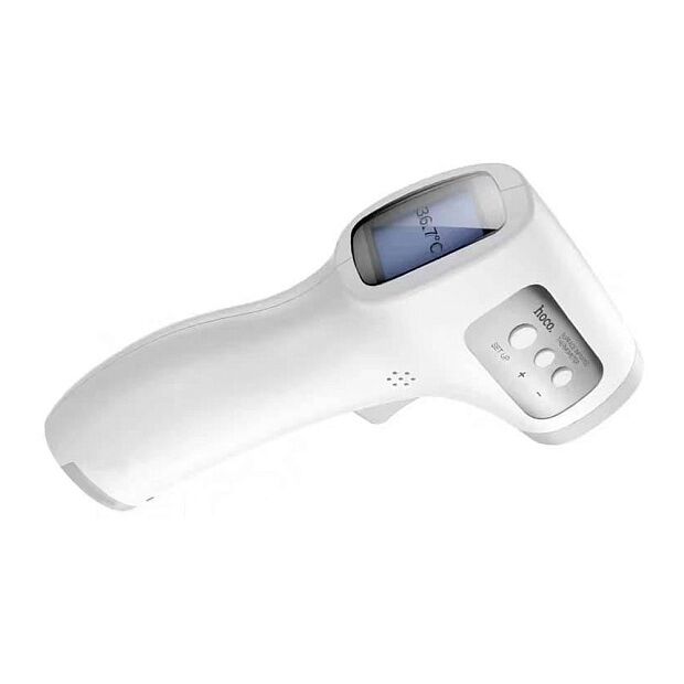 Бесконтактный инфракрасный термометр Hoco Premium YQ6 (White/Белый) - 3