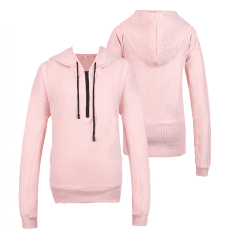 Толстовка Yuski Plus Velvet Fashion Casual Hoody (Pink/Розовый) 