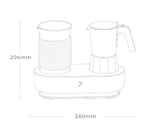 Xiaomi Seventh Square Fancy Coffee Machine Pro (Black/Черный) - 2