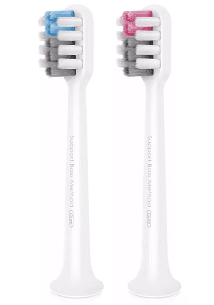 Сменные насадки для зубной щетки Dr.Bei Sonic Electric Toothbrush (2 шт) (White/Белый) - 5